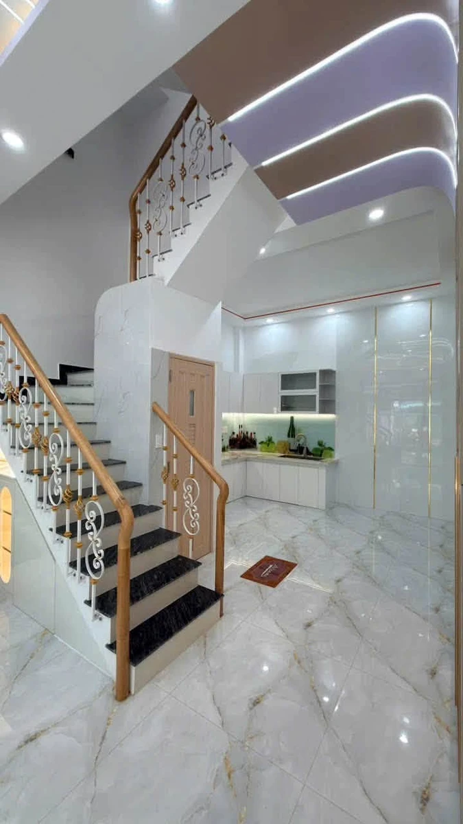Bán nhà 3 tầng mới hẻm xe hơi 54m2, 4PN, Bình Tân - 6,1 tỷ - Ảnh thu nhỏ 4