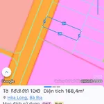 Bán lô đất mặt tiền Hoà Long 168m2 1 tỷ 580 triệu - Ảnh thu nhỏ 5