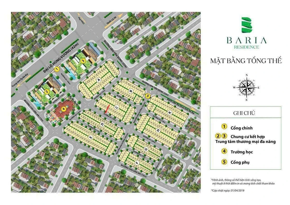Bán đất mặt tiền Hoàng Xuân Nhị 114m2, phường Long Tâm, TP Bà Rịa, giá 2,8 tỷ - Ảnh thu nhỏ 4