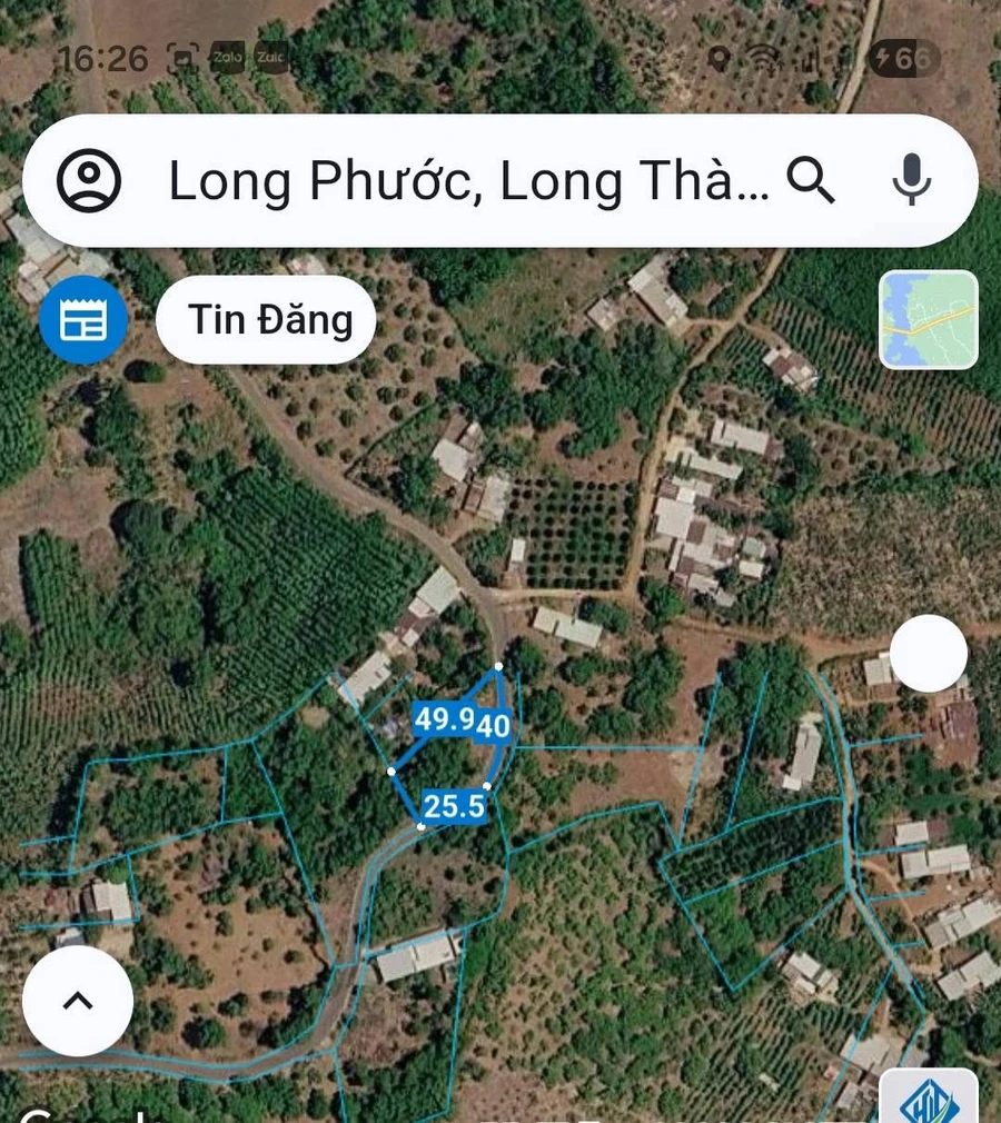 Bán đất 1000m2 mặt tiền Bàu Cạn 2 tỷ 1 - Ảnh thu nhỏ 2