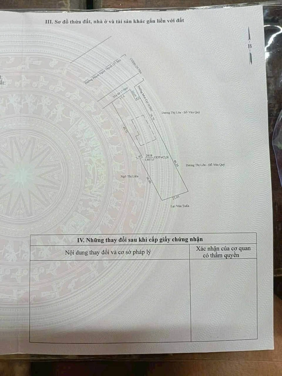 Bán đất mặt tiền Phạm Ngọc Thạch Phú Mỹ 1807m² - Ảnh 1