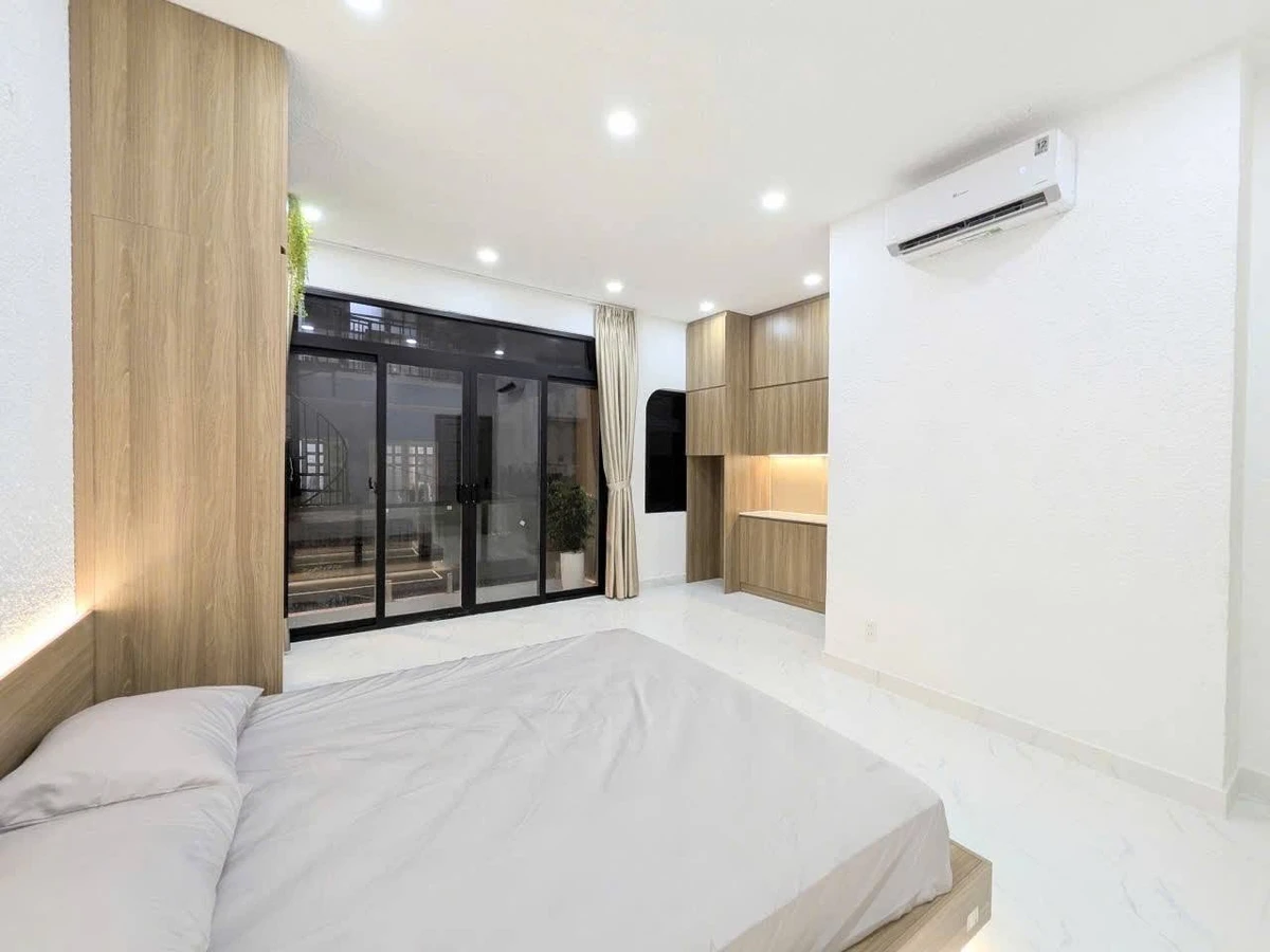 Bán căn hộ dịch vụ 4 tầng 10 phòng full nội thất 64m2 Bùi Đình Túy, Bình Thạnh - Ảnh thu nhỏ 2