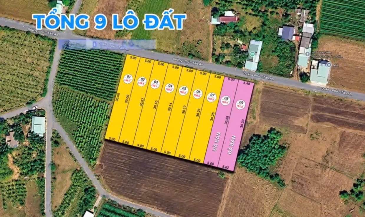 Bán đất nền 80m² tại Phước An, Châu Đức 550 triệu
