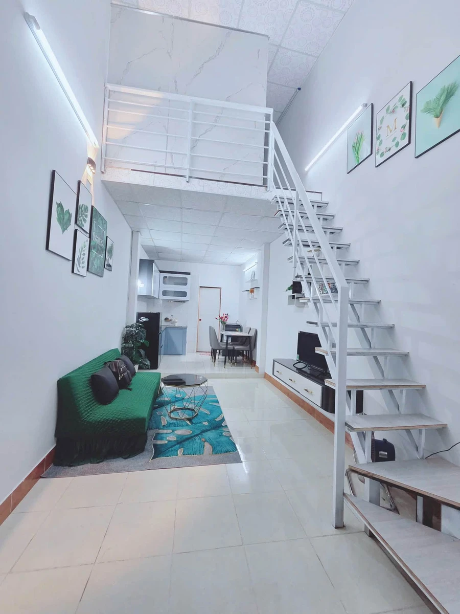 Bán nhà cấp 4 gác lửng kiệt Trần Cao Vân, 35m2, 2PN, sổ hồng chính chủ - Ảnh thu nhỏ 5