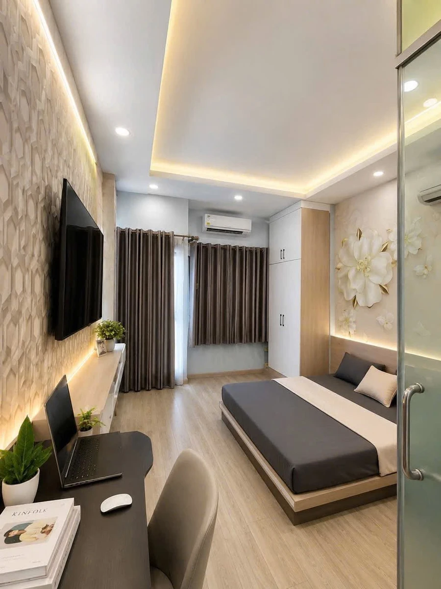 Bán nhà trệt 2 lầu sân thượng 56m² đường 5m Lê Văn Quới Bình Tân - Ảnh thu nhỏ 4