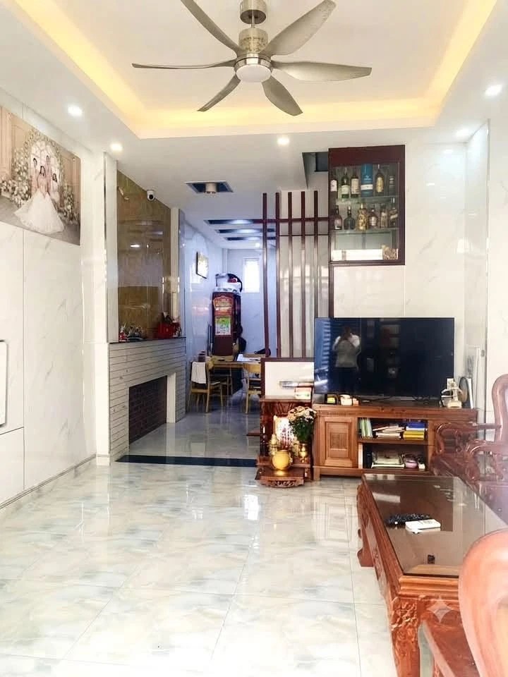 Bán nhà phố 4 tầng 56m² Huỳnh Tấn Phát - Huỳnh Thị Đồng, Nhà Bè, giá 6,2 tỷ - Ảnh thu nhỏ 2