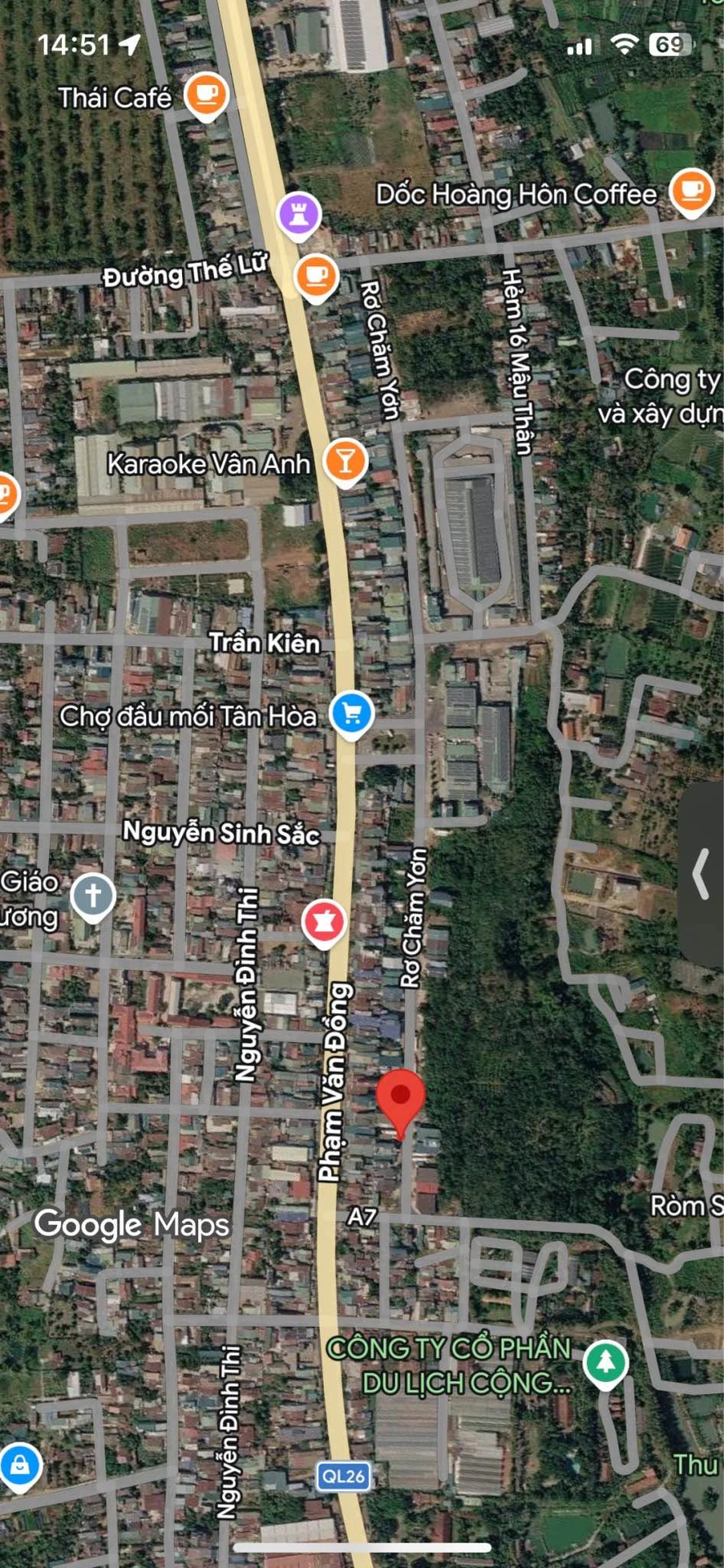 Bán đất mặt tiền đường Rơ Chăm YƠn 5x20m, 100% thổ cư, Phường Tân Lập, Buôn Ma Thuột - Ảnh 1