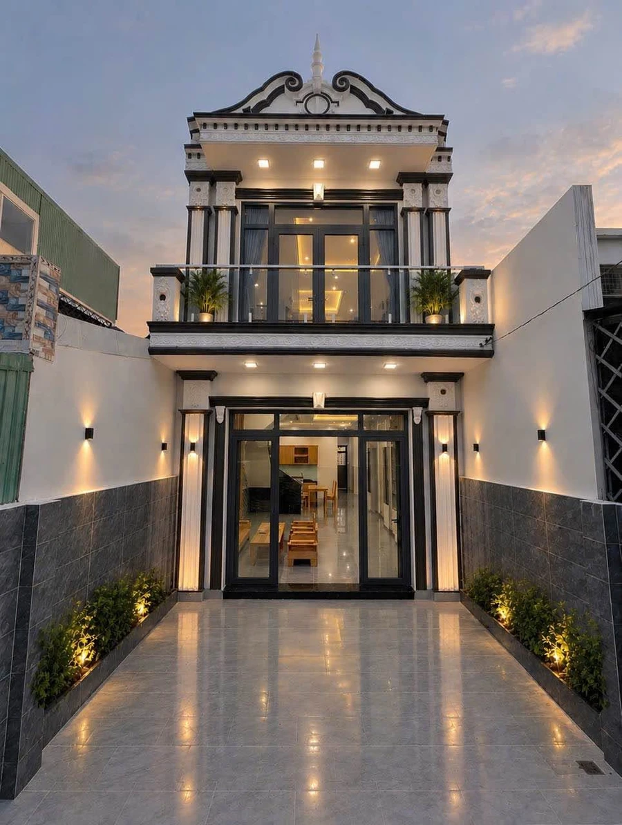 Bán nhà tân cổ điển mặt tiền 5x22m Tây Ninh 2,8 tỷ - Ảnh thu nhỏ 3