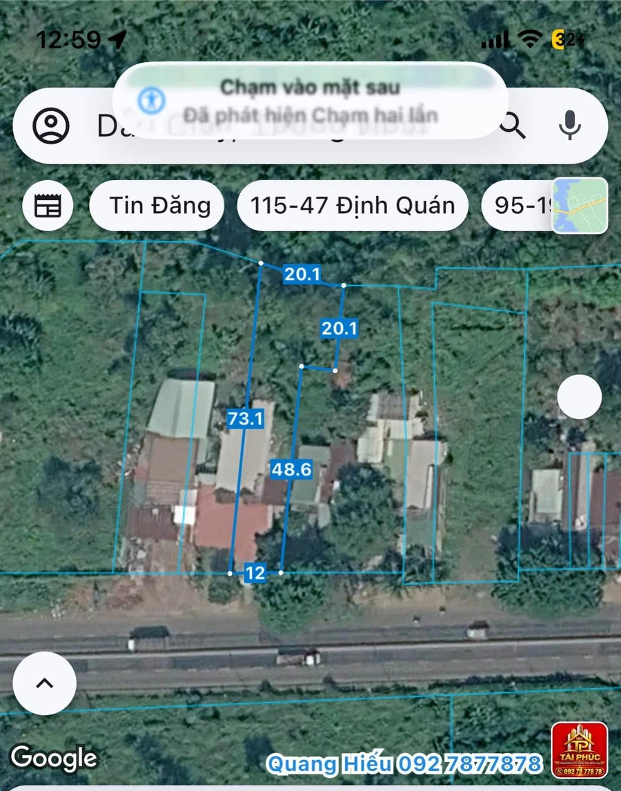 Bán đất mặt tiền QL1A Long Khánh 1000m2 giá 3.8 tỷ - Ảnh thu nhỏ 4