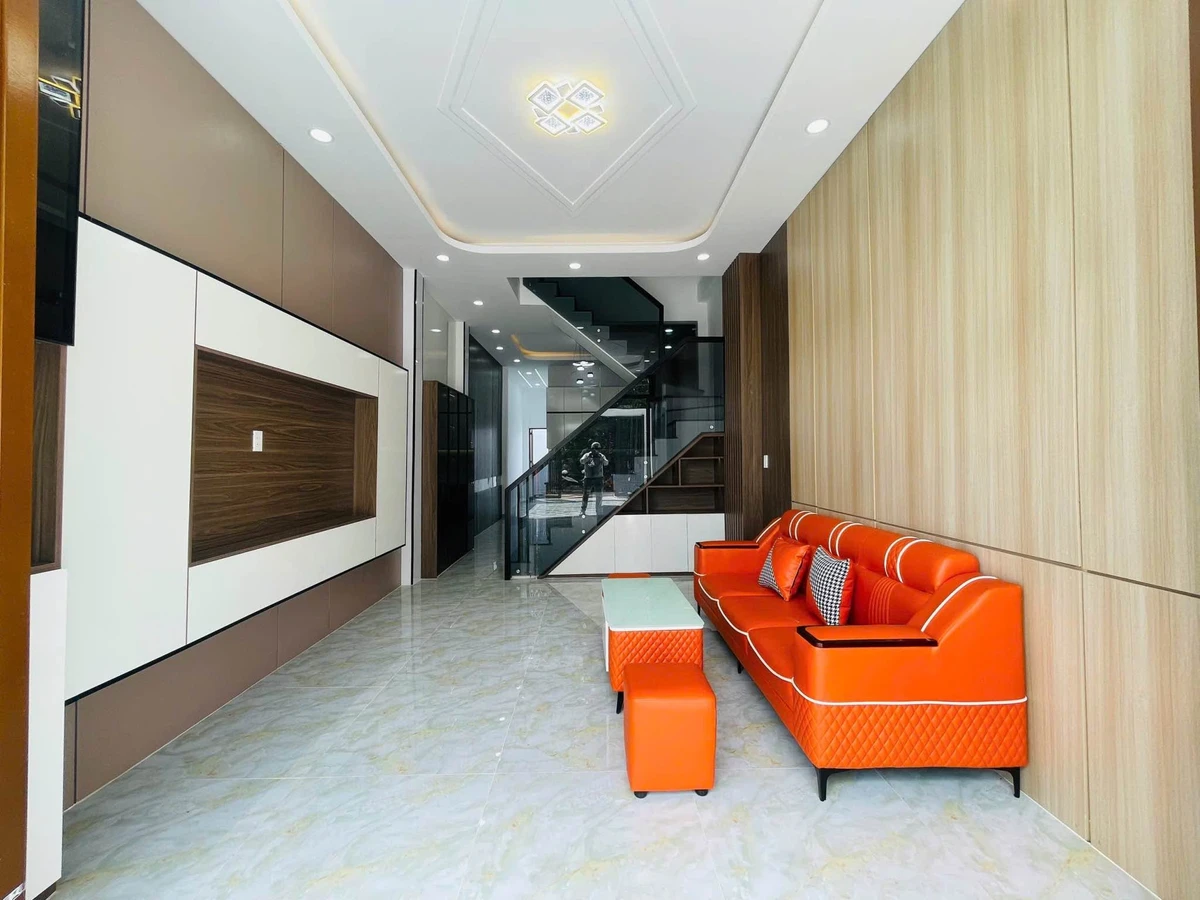 Bán nhà 1 trệt 1 lầu 100m² gần chợ Hưng Long Tây Ninh - Ảnh thu nhỏ 3
