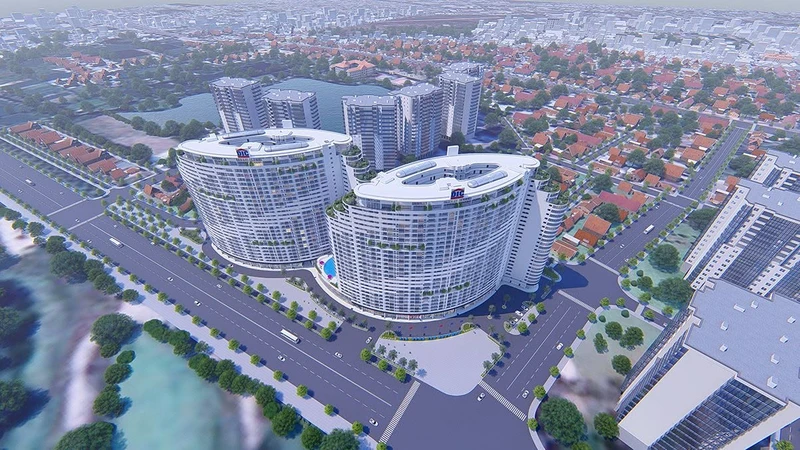 Cho thuê căn hộ Gateway Chí Linh 76m² 2PN, 8.5tr/tháng