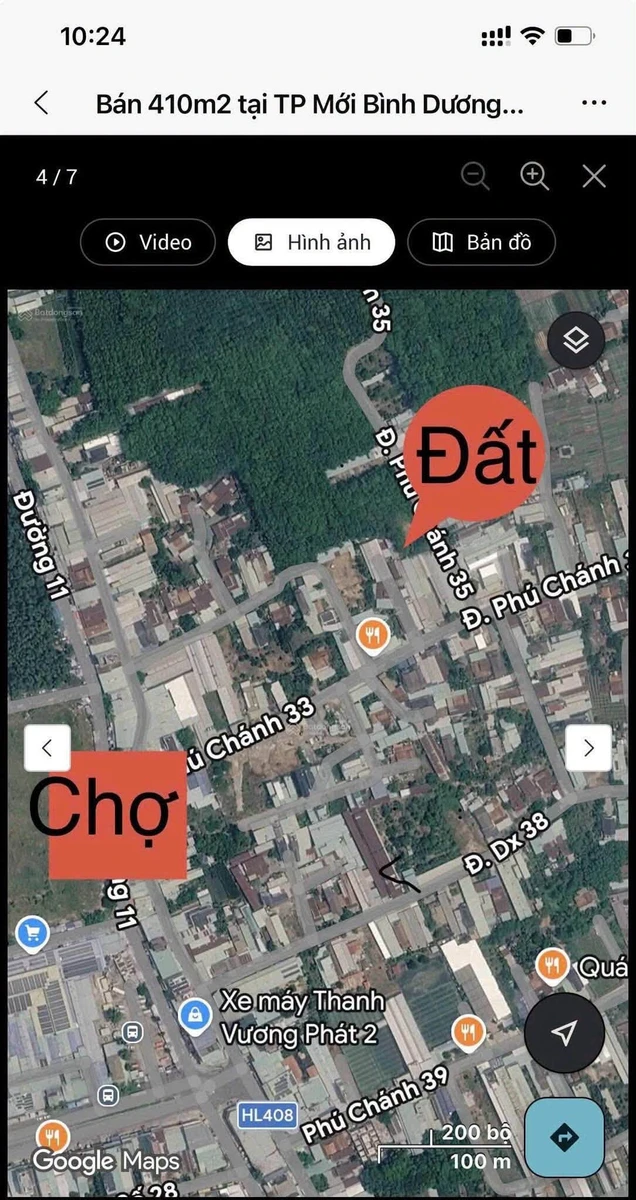 Bán 2 lô đất liền kề gần chợ Phú Chánh A, đường Phú Chánh 35, giá 4,6 tỷ - Ảnh thu nhỏ 5