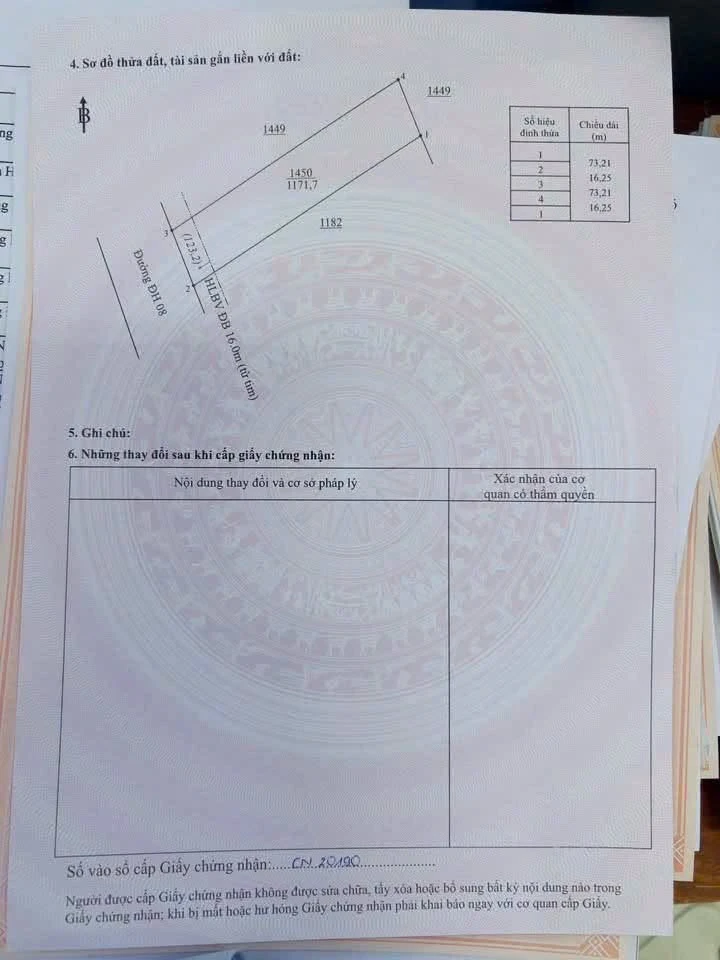 Bán đất mặt tiền 1171,7m² gần KCN Becamex Bình Dương - Ảnh thu nhỏ 3