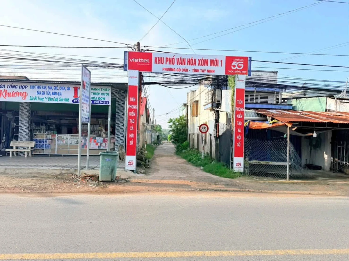 Bán đất 2 mặt tiền Phường Gò Dầu Tây Ninh 100m² 590 triệu - Ảnh 1