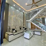 Bán nhà mới xây 1 trệt 1 lầu 4PN 3WC sổ riêng, 4,5x25m gần thị trấn Đức Hòa, Long An - Ảnh thu nhỏ 2
