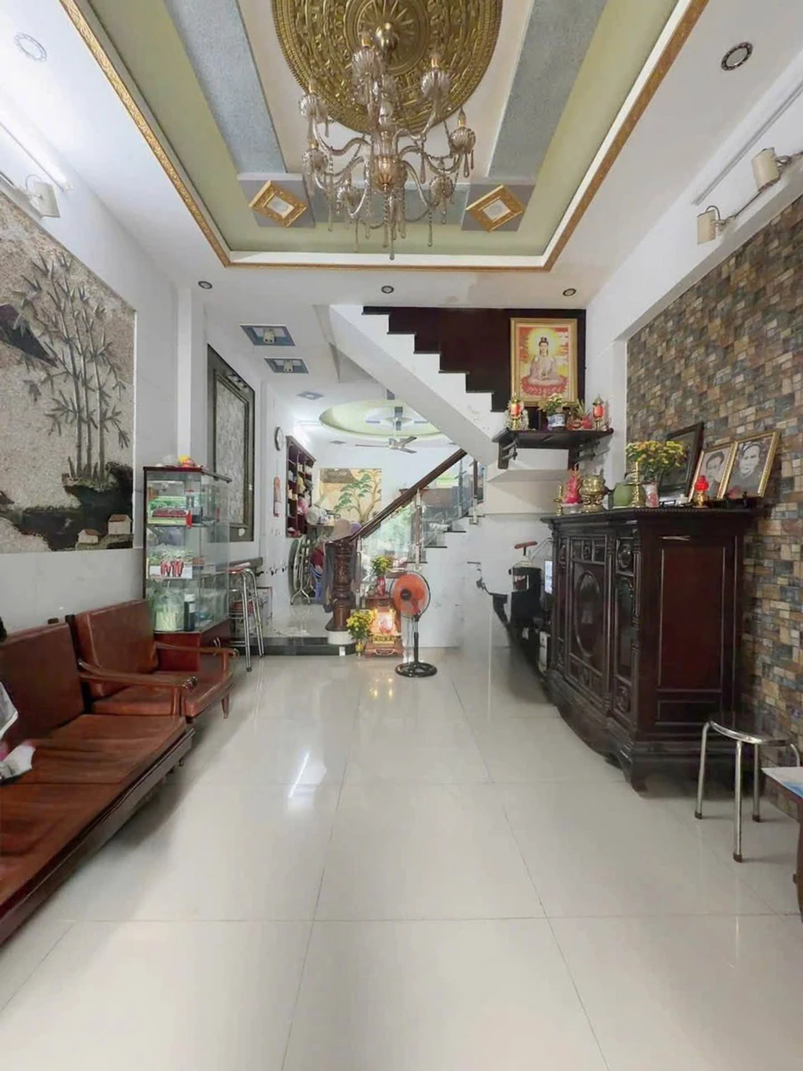 Bán nhà 4 tầng 57,1m² Tân Thới Hiệp, 4PN, 6,15 tỷ - Ảnh 1