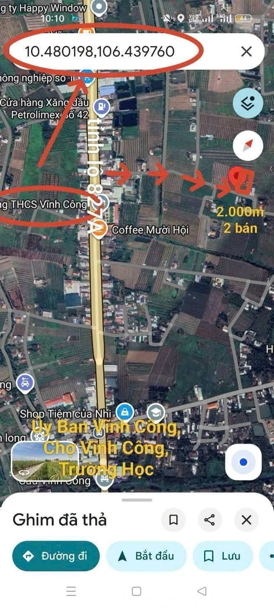 Bán đất nền 2000m² Xã Vĩnh Công, Châu Thành, Long An - Ảnh thu nhỏ 4