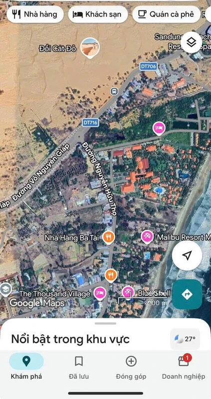 Bán đất 2.200m² Mũi Né, Nguyễn Hữu Thọ, 12 tỷ