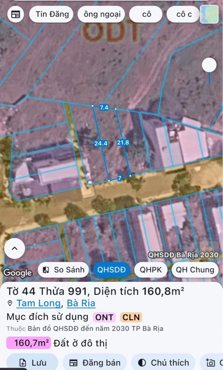 Bán đất 100m² Thanh Sơn B gần Võ Văn Kiệt, Bà Rịa - Ảnh thu nhỏ 3
