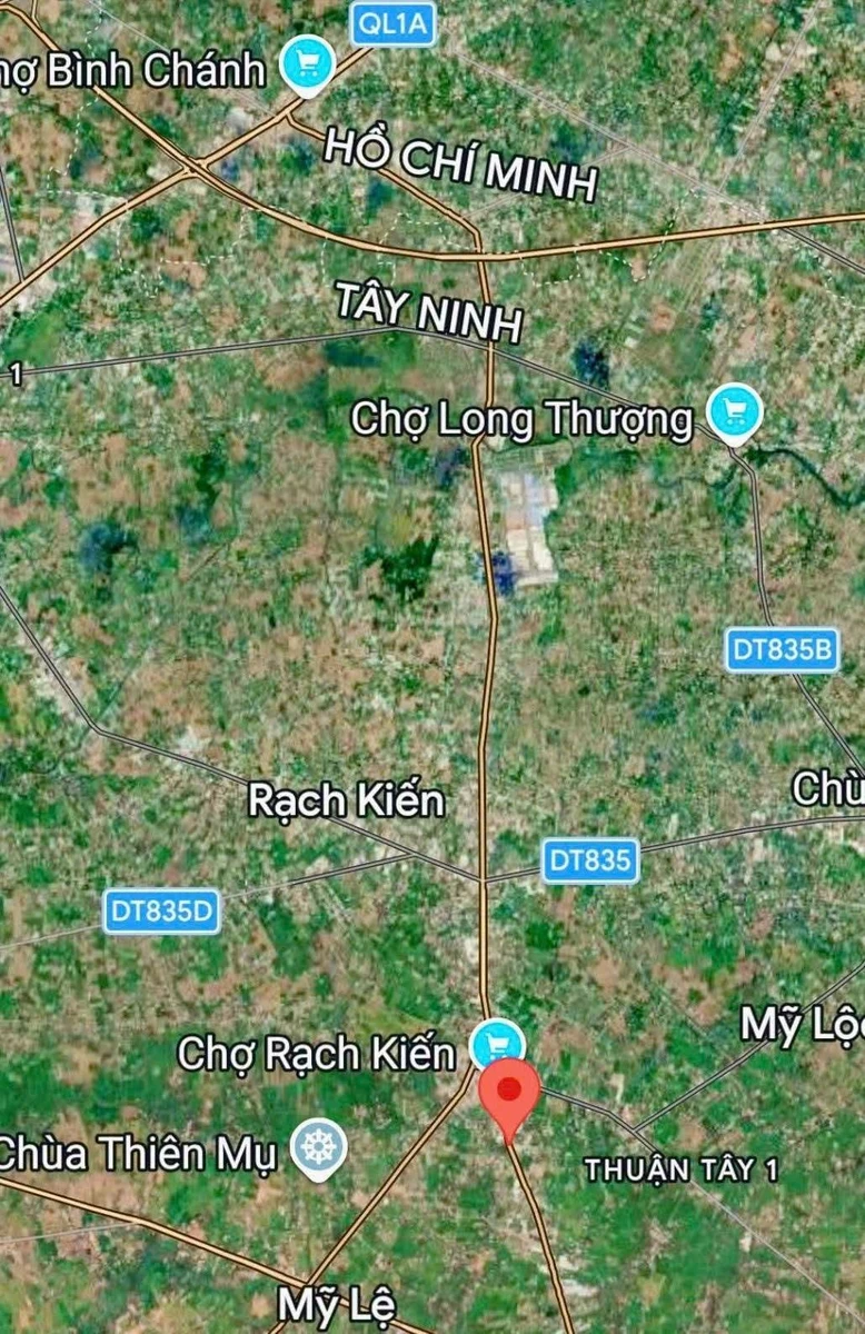 Bán đất Tân Trạch Cần Dước Tây Ninh 630 triệu 130m2 - Ảnh thu nhỏ 3