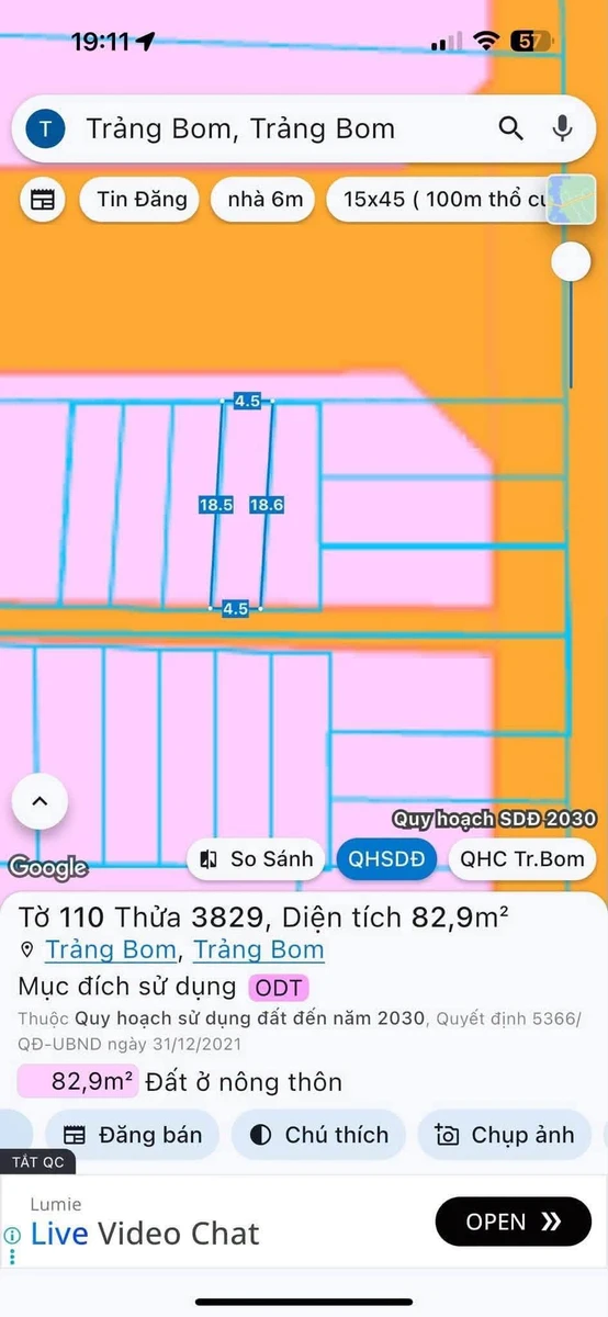 Bán đất Quảng Tiến Bình Chánh 83m² chỉ 600 triệu - Ảnh 1