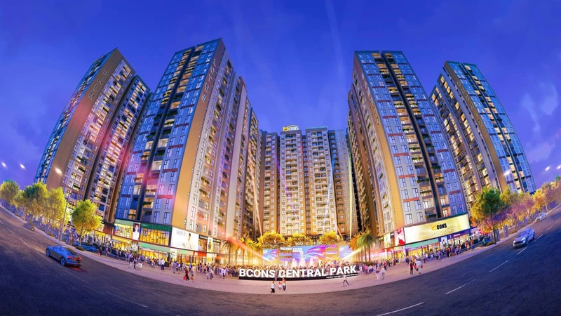 Bán căn studio 38m² khoảng 1,8 tỷ tại BCONS Central Park Biên Hòa