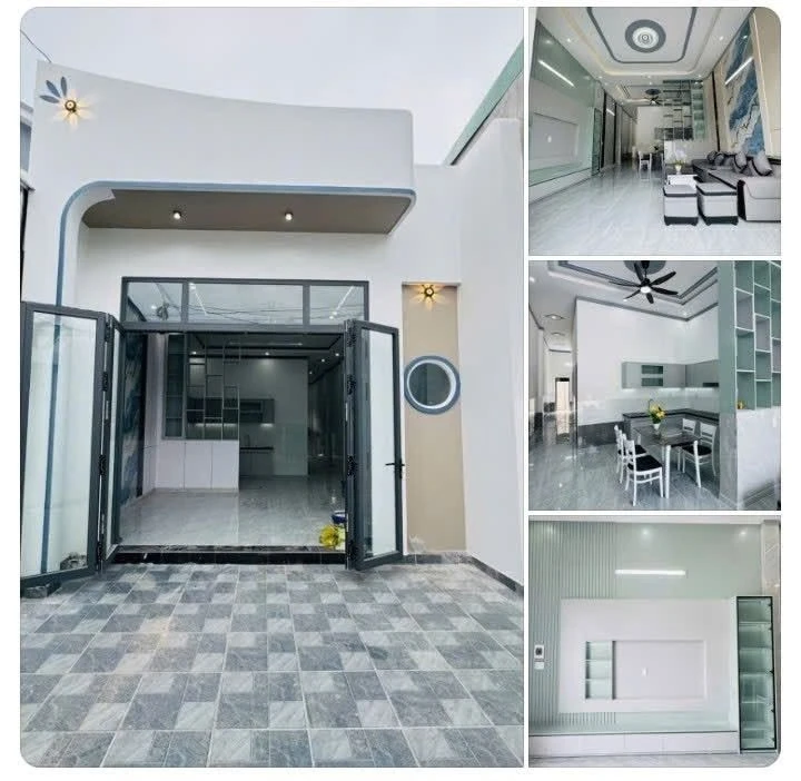 Bán nhà Hoà Lợi Bến Cát 124m2, 2 PN, 1 tỷ 970 triệu - Ảnh 1
