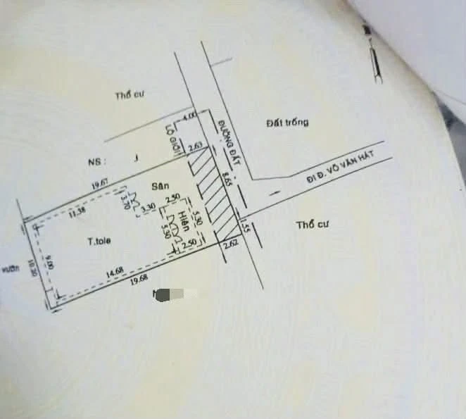 Bán nhà cấp 4 ngang 10,2m, 200m², gần mặt tiền Võ Văn Hát, Quận 9 - Ảnh thu nhỏ 3