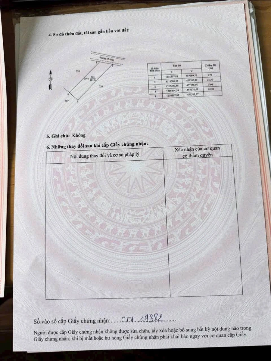 Bán nhanh lô đất thổ cư 100m2 đường bê tông ô tô tại Hàm Chính, Lâm Đồng, giá 450 triệu - Ảnh thu nhỏ 3