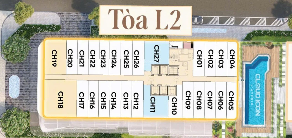 Tầm nhìn panorama vô tận giữa biển và trời, với căn Studio 35m2, hướng Đông Nam giá chỉ từ 1,455 tỷ - Ảnh thu nhỏ 5