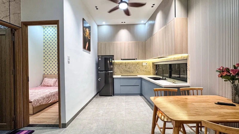 Bán nhà 2 tầng mới 53,2m² full nội thất, 3PN, kiệt Dũng Sỹ Thanh Khê, Đà Nẵng