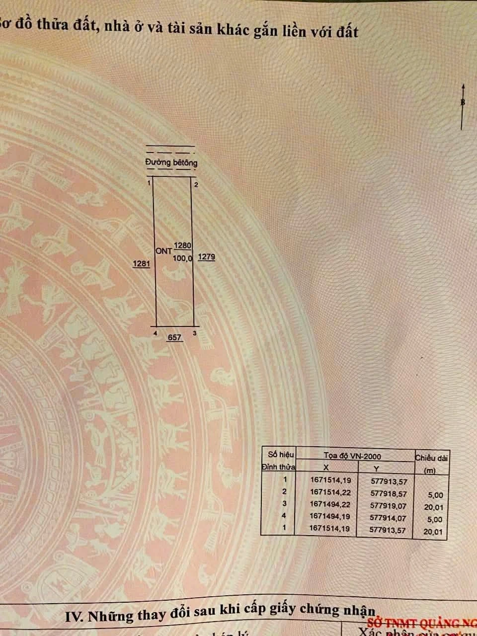Bán lô đất Nghĩa Thuận 100m², Thủ Đức, 220 triệu - Ảnh 1