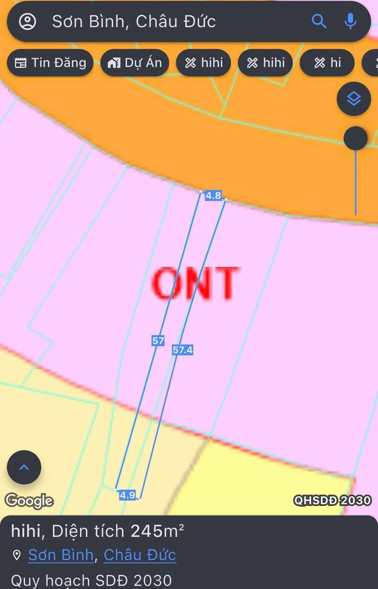 Bán đất mặt tiền Mỹ Xuân 268m² Nhà Bè 770 triệu - Ảnh 1