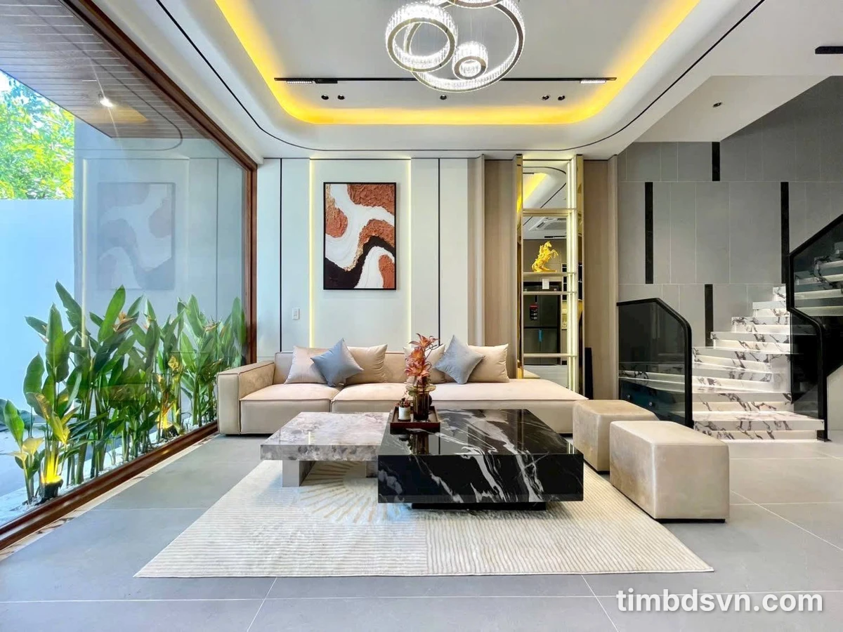 Bán nhà 3 tầng 100m² gần chợ Hòa Xuân, Đà Nẵng 7 tỷ - Ảnh thu nhỏ 2