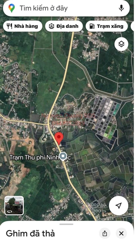 Bán lô đất 514m2 ngang 10m mặt tiền Quốc Lộ 1A, gần trạm thu phí Ninh Lộc, Ninh Hòa