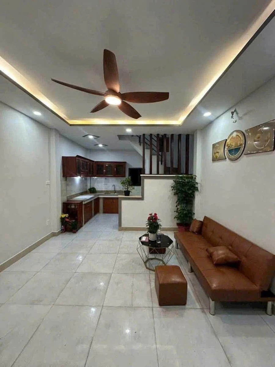 Bán nhà 1 trệt 1 lửng 1 lầu 4x8m, 3PN, Đông Thạnh giáp Quận 12, giá 1,358 tỷ - Ảnh thu nhỏ 2