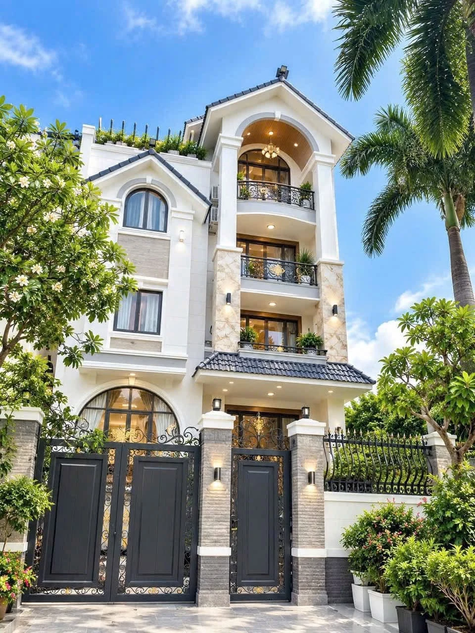 Bán biệt thự ven sông RiverMark 271m2 hầm 4 tầng giá 80 tỷ Trần Não, Quận 2 - Ảnh 1