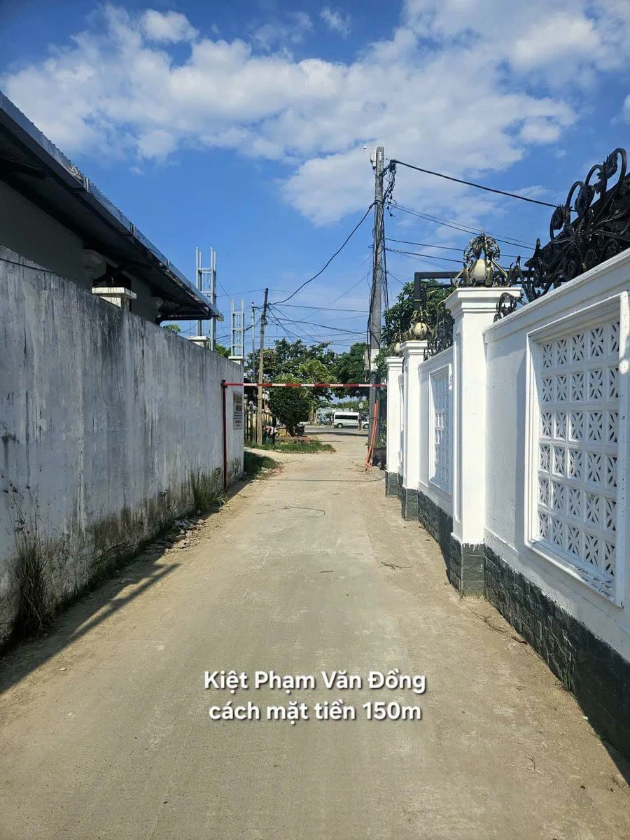 Bán đất kiệt Phạm Văn Đồng 68m² giá 1 tỷ - Ảnh 1