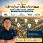 Bán đất HUD 140m² (7x20) hai mặt đường 12m và 26m giá 1,4 tỷ tại Nhơn Trạch - Ảnh thu nhỏ 2