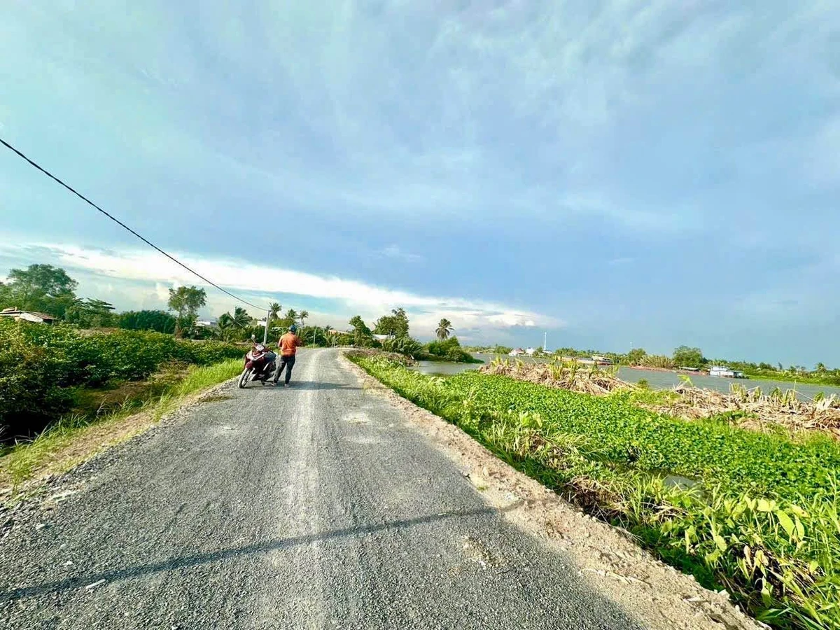 Bán lô góc 2 mặt tiền 690m² view sông Thạnh Hòa, Bến Lức - Ảnh 1