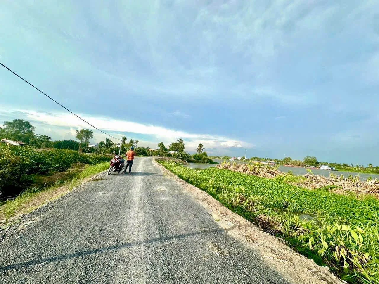 Bán lô góc 2 mặt tiền 690m² view sông Thạnh Hòa, Bến Lức - Ảnh 1