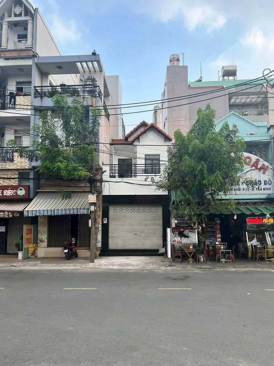 Bán nhà mặt tiền 2 tầng Nguyễn Phúc Chu, Phường 15, Tân Bình, 92m², 15,5 tỷ - Ảnh 1