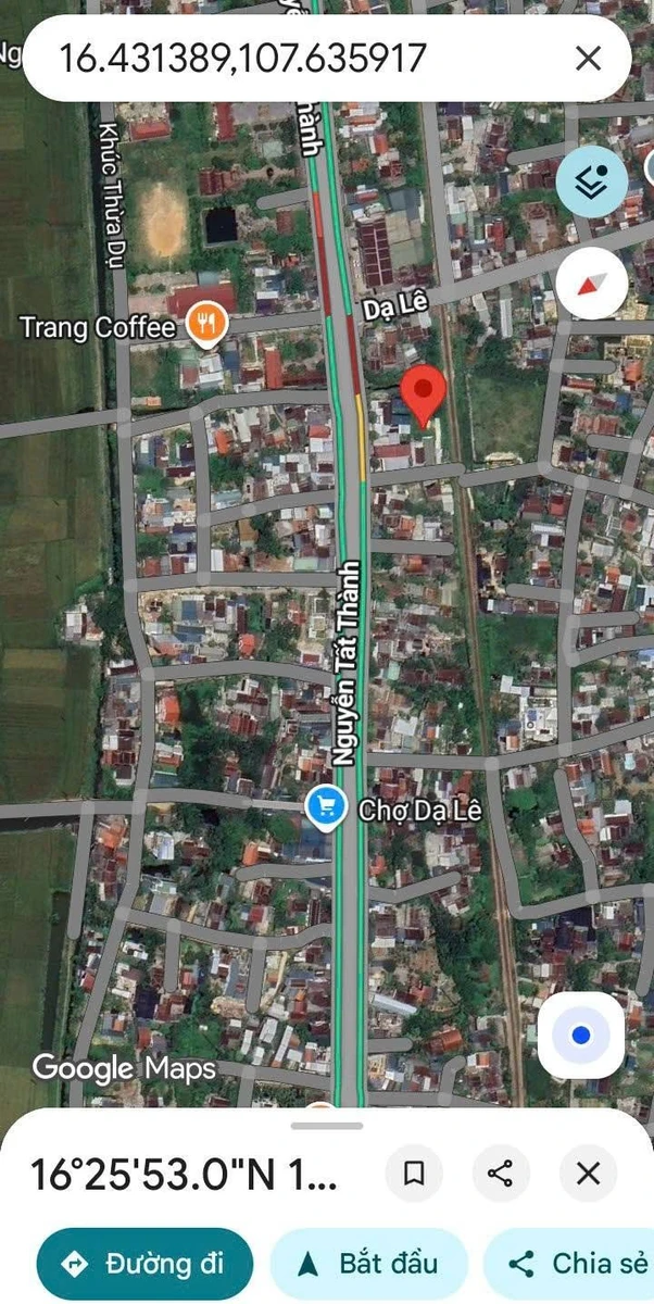 Bán đất 300m2 kiệt ô tô Nguyễn Tất Thành, Huế, giá 3 tỷ - Ảnh thu nhỏ 2