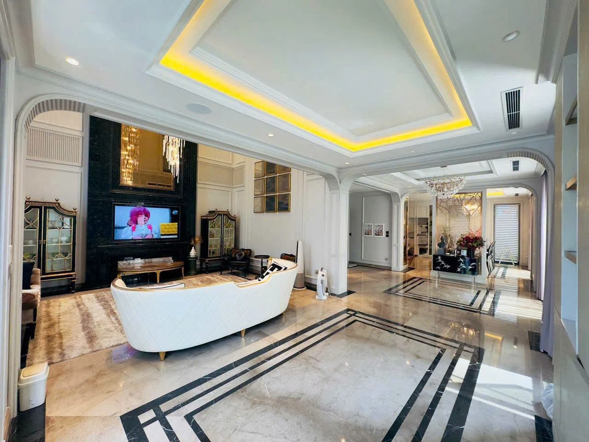 Biệt thự 4 tầng 200m² sân vườn Nhà Bè 19.5 tỷ - Ảnh 1