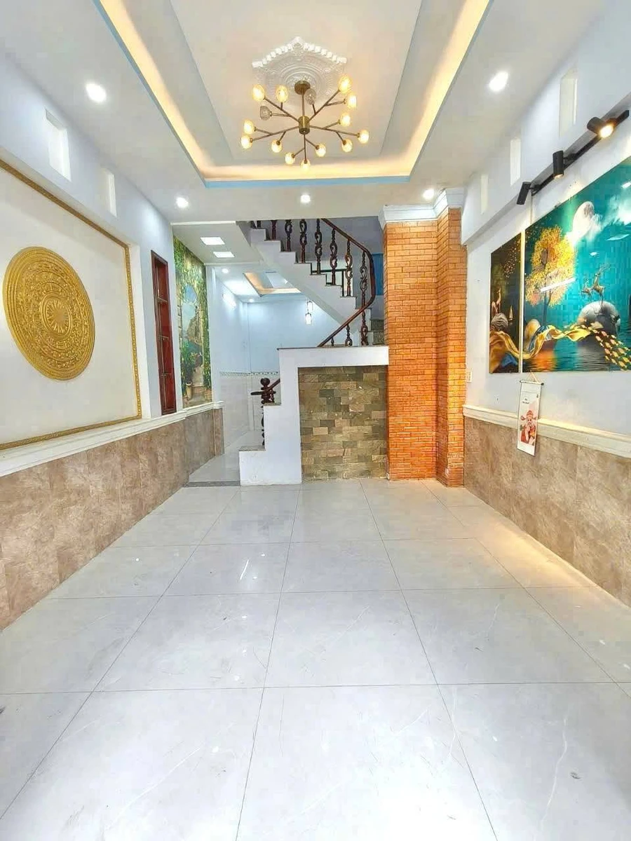 Cho thuê nhà 1 trệt 2 lầu 3PN, 48m² Bình Tân 11,5tr/tháng - Ảnh thu nhỏ 2