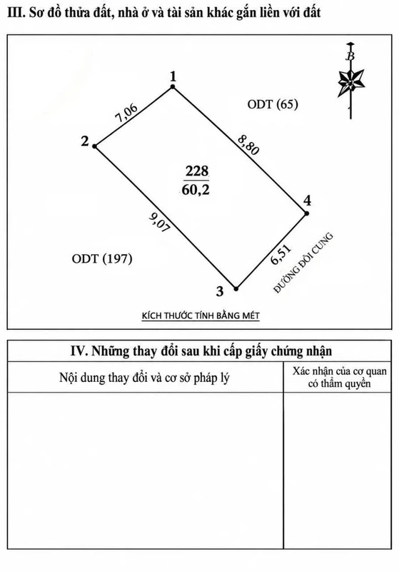 Bán đất mặt đường Đội Cung TP Vinh 60m² 4 tỷ