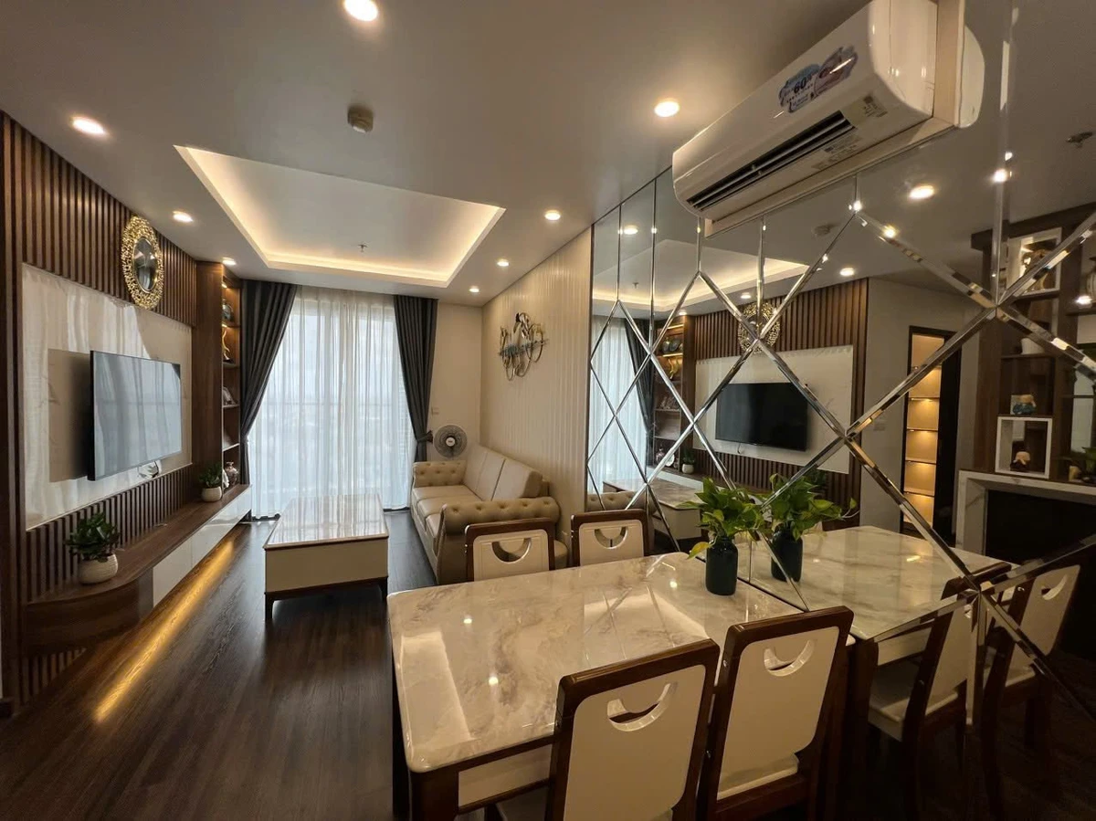 Cho thuê căn hộ 2PN nội thất cao cấp Hoàng Huy Grand 73m² - Ảnh thu nhỏ 4