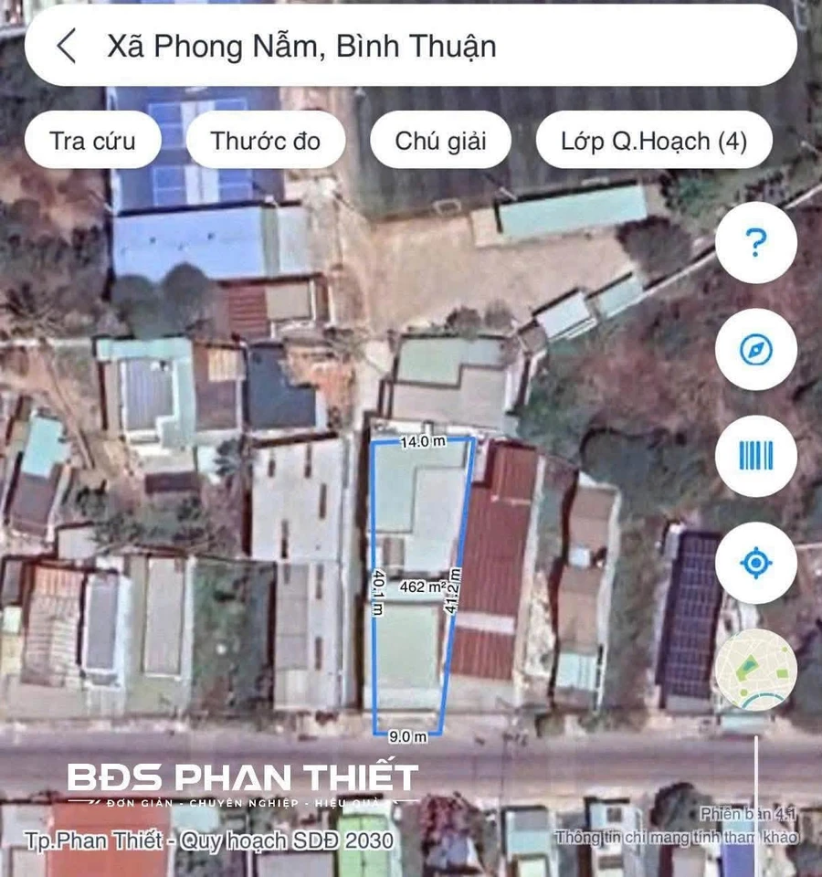 Bán lô góc 2 mặt tiền Phạm Thị Ngư 460 m², Phan Thiết 9 tỷ - Ảnh 1