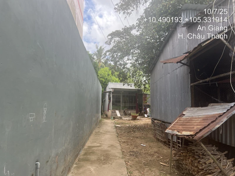 Chính chủ bán lô đất 606.4m2 full thổ tại An Hoà, Châu Thành, An Giang chưa đến 1.118 tỷ