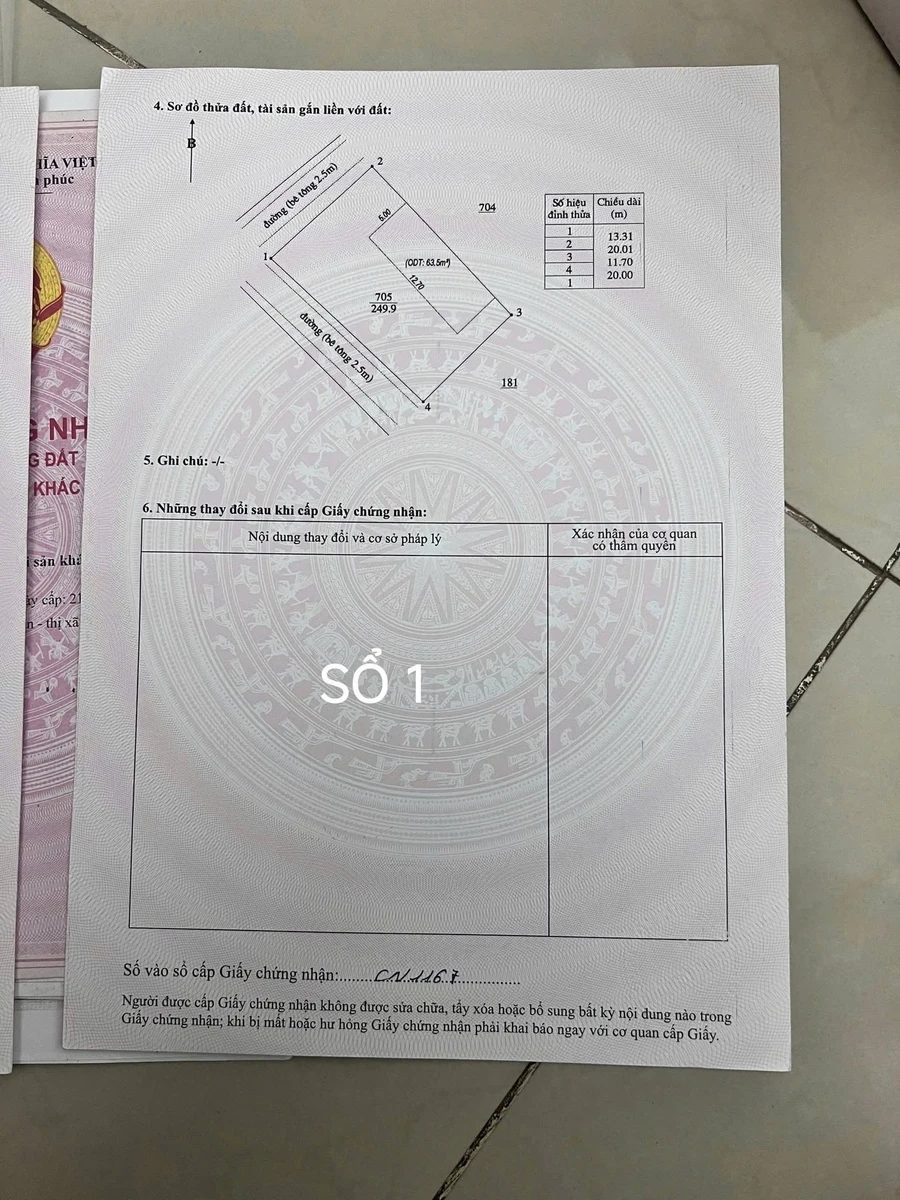 Bán đất 2 mặt tiền 260m² La Gi, Lâm Đồng 1.5 tỷ - Ảnh thu nhỏ 2